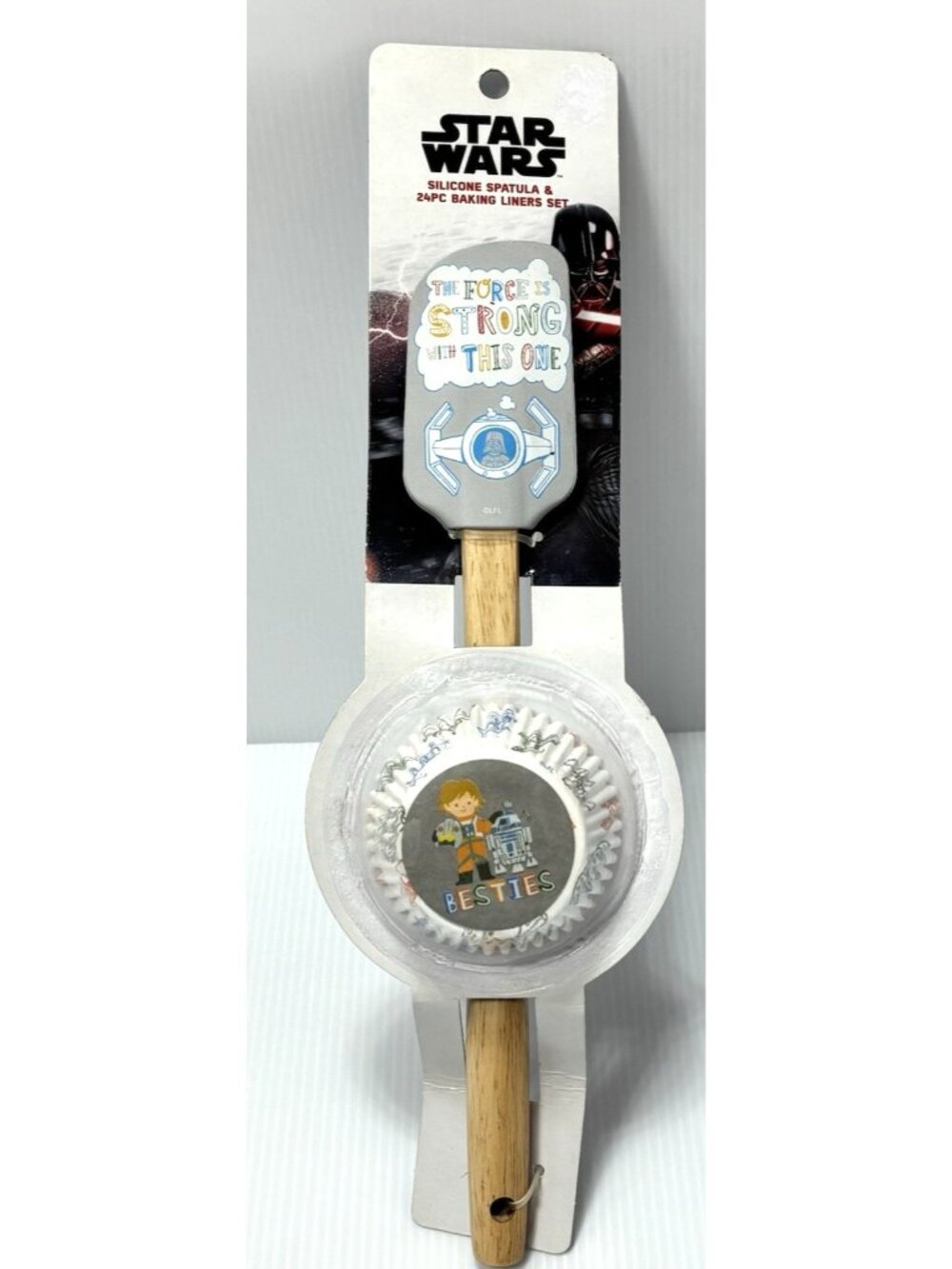 Star Wars Kitchen Set Yoda Quote Silicone Spatula Baking Cupcake Liners Gift Set